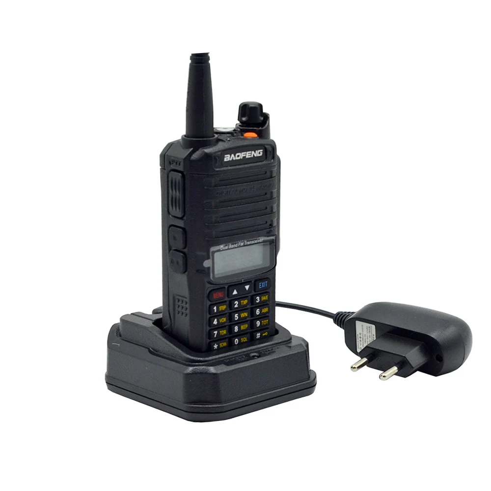 Высокая мощность Baofeng UV-9R Plus двухстороннее радио водонепроницаемый IP67 рация двухдиапазонный Handhel большой диапазон UV9R плюс портативное радио