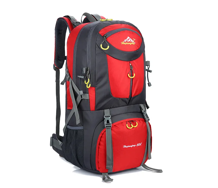 Kuбаг 50л открытый рюкзак на плечо мужская дорожная сумка Женская водонепроницаемая большая емкость спортивная походная альпинистская сумка
