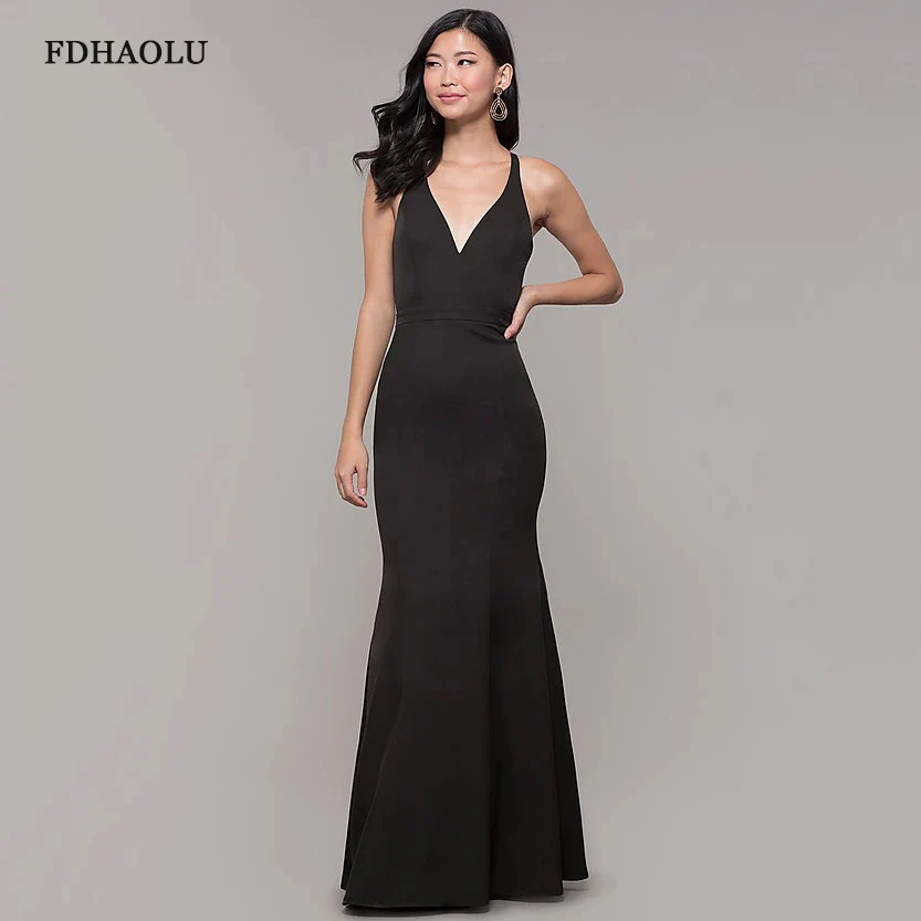 AE53 New Design Burgundy Mermaid Evening Dress V Neck Lace Applique Long Formal Gown Custom Made Gala | Свадьбы и торжества