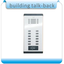 DIY легко домофон дверной звонок Система для 12 единиц квартиры+ электронный замок управления/+ 2 телефона+ 1 мощность+ 10 брелков