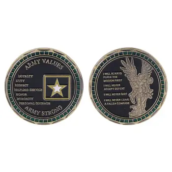 

US Army Value Statue Commemorative Coin Souvenir Collectible Coins Collection High Quality and Brand New