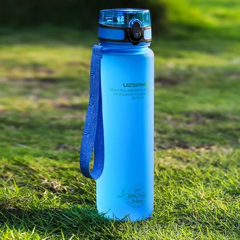 Water Bottles 500/1000ML Shaker Leakproof Outdoor Sport Direct Drinking My Bottle Tritan Plastic Eco-Friendly Drinkware BPA Free 2