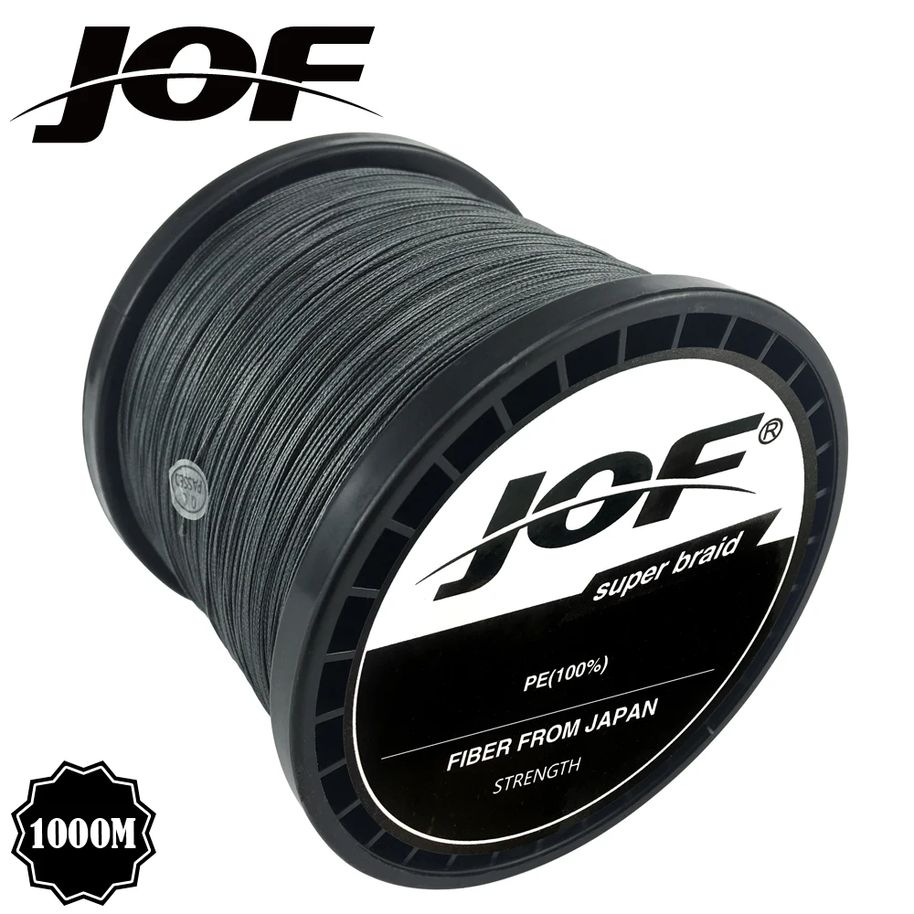 JOF 1000 м 500 300 100 плетеная леска 8 нитей PE многонитевая 22 31 41 50 61 72 88LB|Рыболовные лески|