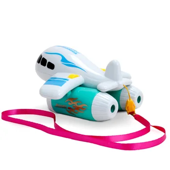 

Rowsfire Plane Space Shuttle Shape Children Telescope for Kids Educational Toy Learning Education Science Toy- Blue