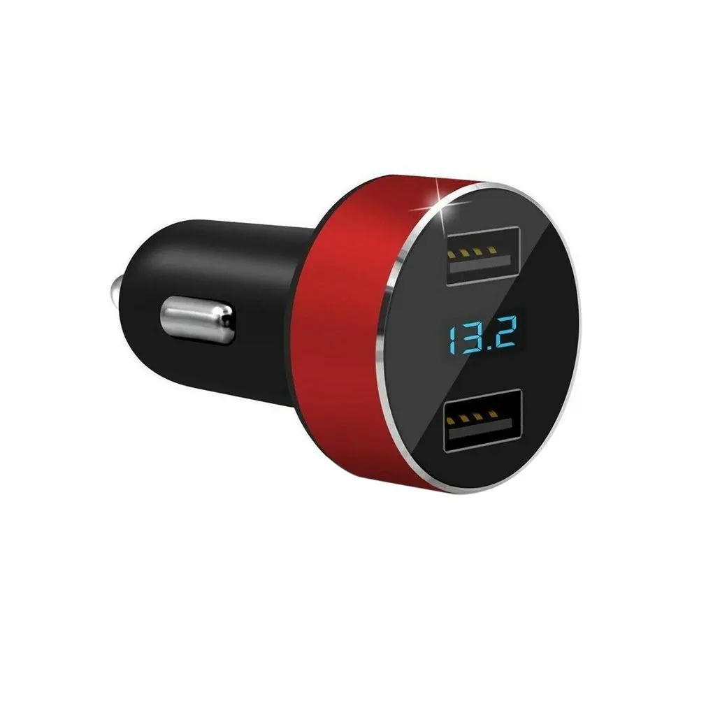 3.1A USB Dual con pantalla светодиодный универсальный чехол для Xiaomi samsung S8 iPhone 6 6s 7 8 Plus планшет