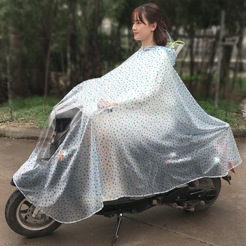 

Ladies Hooded Raincoat Wind Rain Coat Breathable Jacket Motorcycle Bicycle Waterproof Poncho Travel Raincoat Regenponcho GG50yy