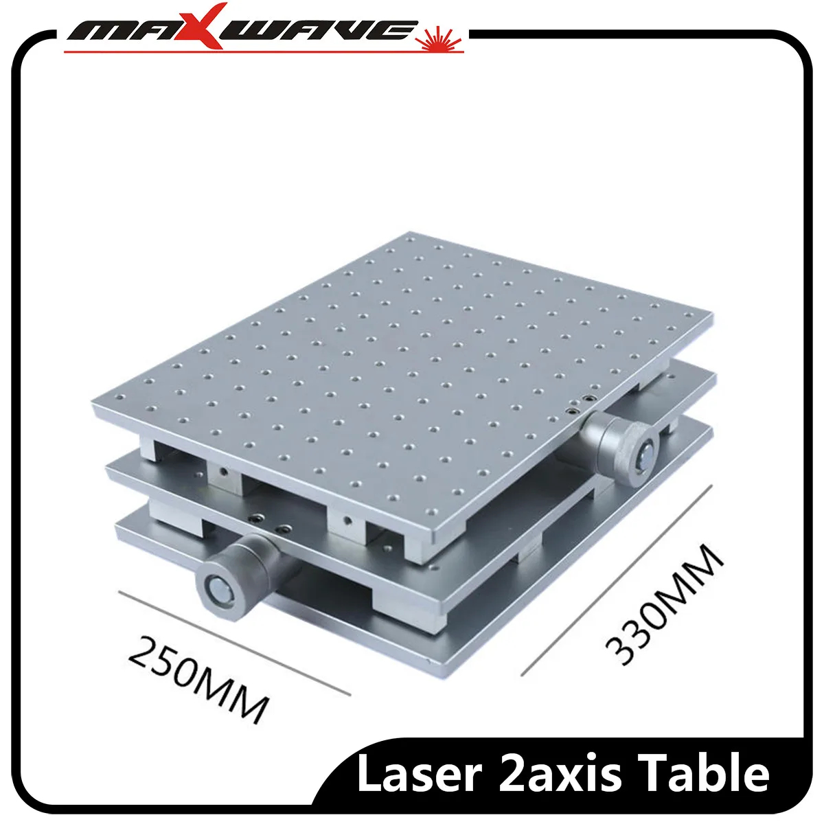 Maxwave 2D Рабочий стол 2 оси движущийся алюминий верстак DIY Рабочая часть волокна CO2 лазерная маркировочная гравировальная машина стол