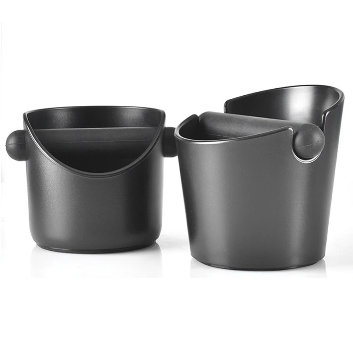 ABS coffee Knock Box амортизирующие прочные аксессуары для кафе с нескользящей резиновой основой для бариста помола кофе JAN8