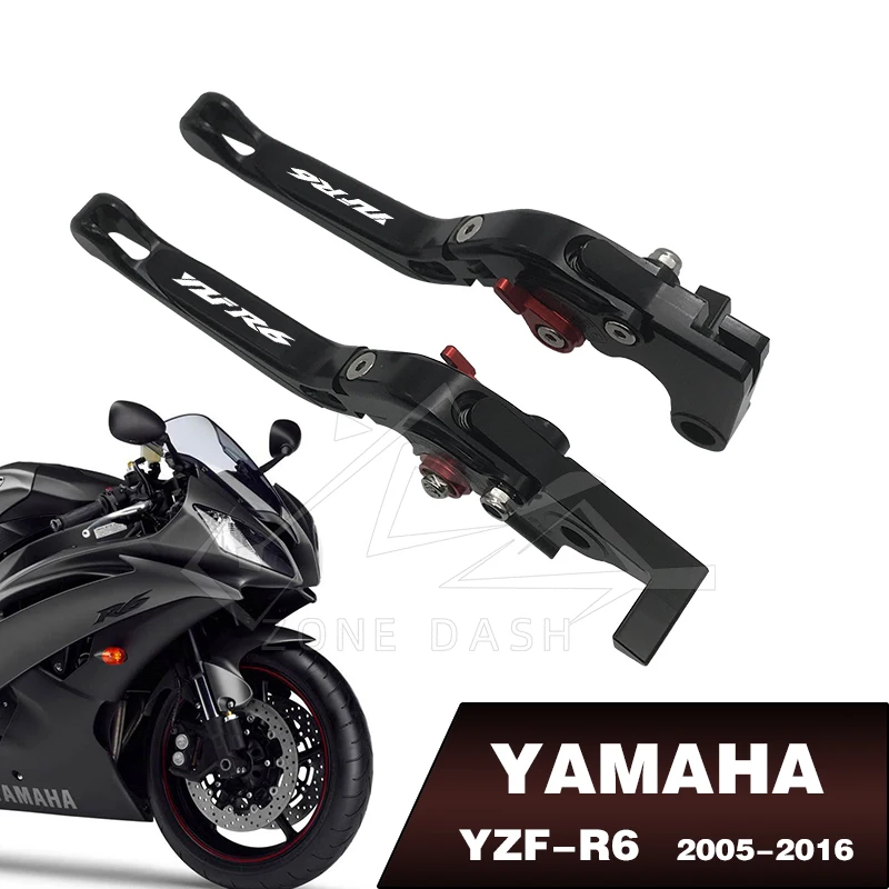 Voor Yamaha R6 Yzf600 Yzf-R6 2005-2016 Yzf R6 Verstelbare Opgood Wbare Uitschuifbare Motor Remmen Koppeller Hevels