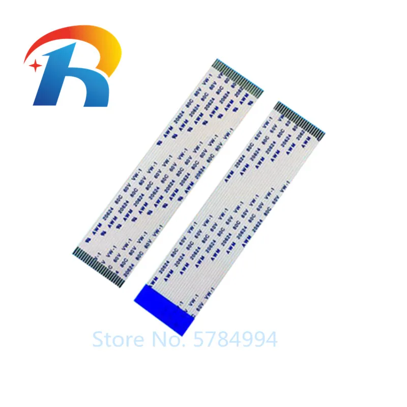 Плоский гибкий кабель FPC FFC LCD 1 0 10/20/30 см соединитель провода PCB 4/6/8/10/12/16/20/28/30/32/40PIN
