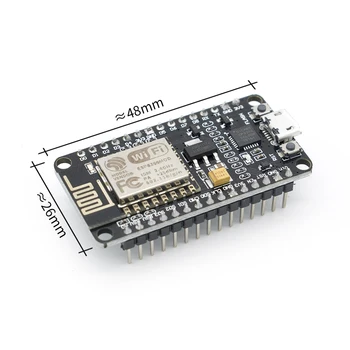 

50pcs CH340/CP2102 Wireless module NodeMcu V2 Lua Wifi Nodemcu WIFI Network Development Board Based ESP8266 ESP-12E