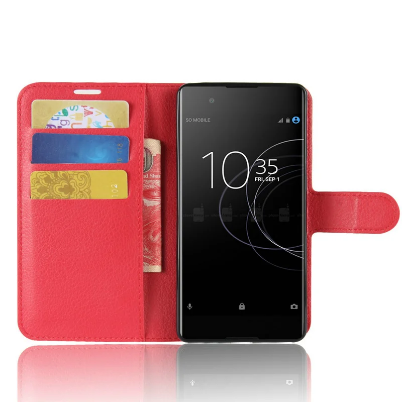 Case Flip Leather Case for Sony Xperia XA1 Plus G3421 G3423 G3412 for Sony Xperia XA2 Ultra Dual XA2 Wallet phone Cover case 2