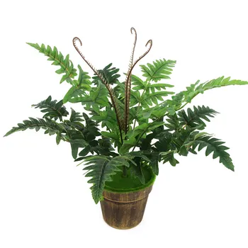 

12 Head Artificial Plants Fake Leave Lifelike Plastic Persian Grass Simulation Fern Floral Arrangement Home Wedding Garden Decor