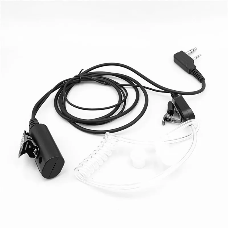 For Baofeng-Two Way Radio Accessories Headset, Acoustic Tube Earpiece,  Security Surveillance, FBI, Police Walkie Talkie