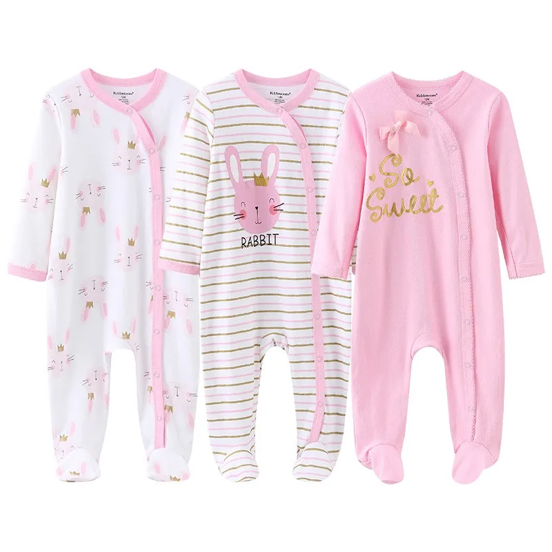 Clothes-Sets Bodysuits Long-Sleeve Girls Newborn Baby-Boy Ropa-Bebe Winter Cotton Autumn