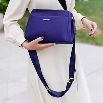 

Luxury Messenger Bag Women Fashion Nylon Large Capacity Shoulder Bags Ladies Travel Bag Women's Crossbody Bag Bolsa Feminina