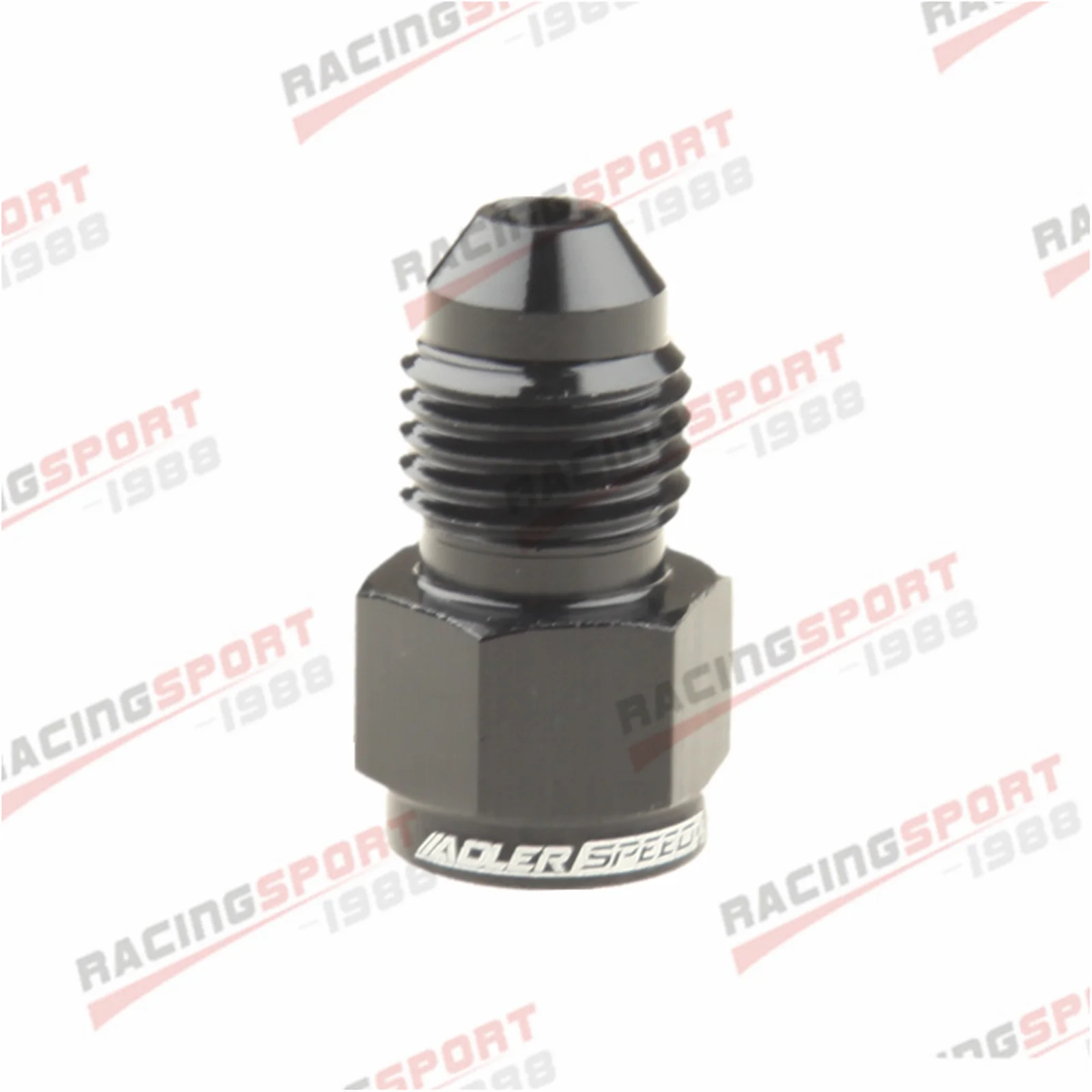 Aluminum Black AN4 Female To AN3 Male Flare Reducer Fuel Fitting 