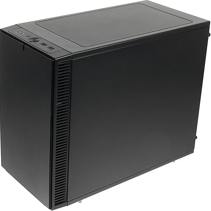 Корпус Fractal Design Define Nano S Window черный без БП miniITX 4x120mm 3x140mm 2xUSB3.0 audio bott