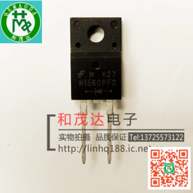 5 шт./ISL9R1560PF2 R1560PF2 600V15A TO-220F TO220F