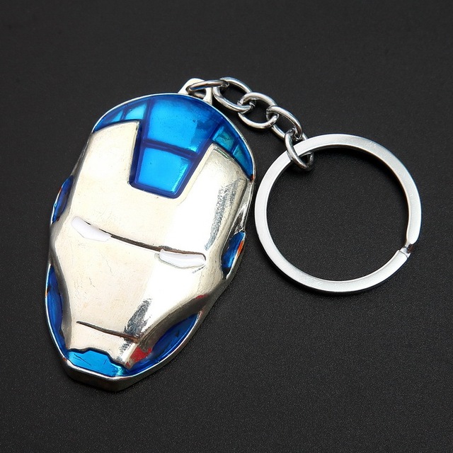 lovers key ring male and female movie superhero role  key chain mobile phone bag pendant gift