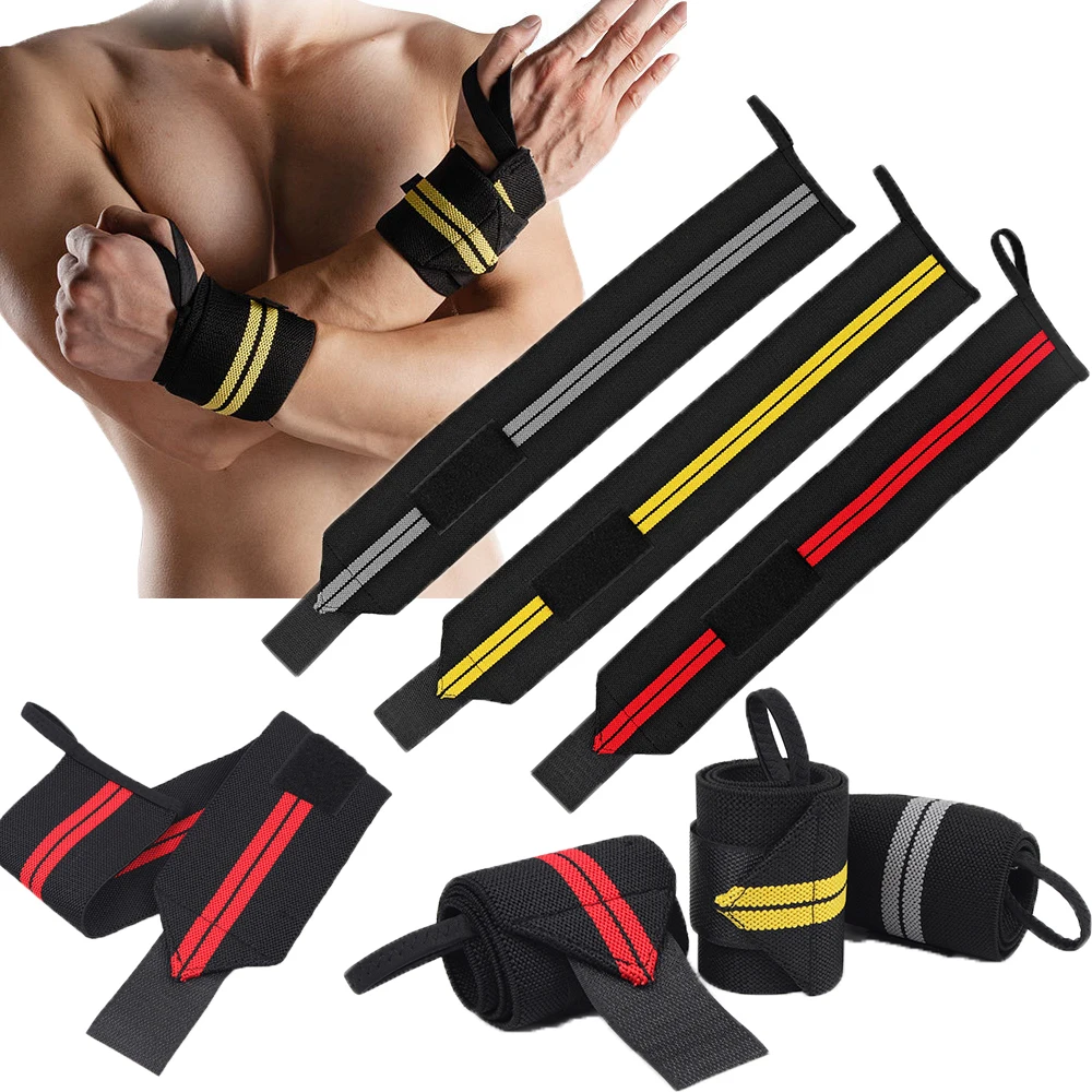 Adjustable Wristband Elastic Wrist Wraps Thumb ring Breathable for