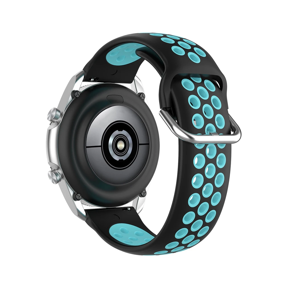 

22mm Watchband Breathable Bands for Samsung Galaxy Watch 3 45mm R850 for Huami Amazfit Pace for LG W100 W110 W150 Watch