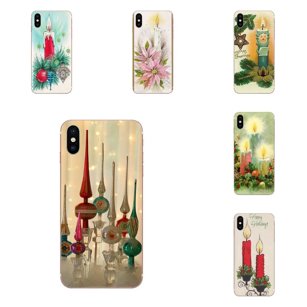 Colourful Style Vintage Christmas Candle For Galaxy Alpha Note 10 Pro A10 A20 A20E A30 A40 A50 A60 A70 A80 A90 M10 M20 M30 M40 | Мобильные