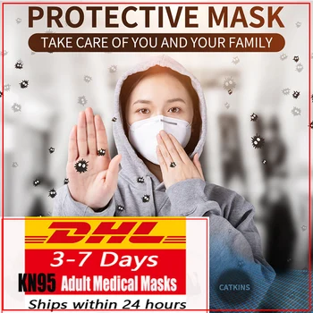 

DHL 3 ply Disposable CE,FDA Certifited blue ffpp2 Medical Facemask 50pcs kn95mask n95mask ffp3mask masque tissus lavable 100pcs