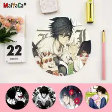 

Maiyaca New Design DEATH NOTE L Lawliet High Speed New round Mousepad gaming Mousepad Rug For PC Laptop Notebook