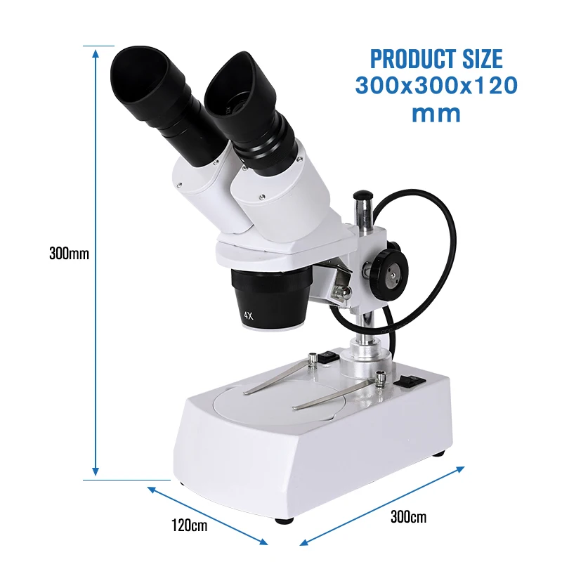 US $159.90 Zoom 20x 40x 80X professional Soldering Binocular HD stereo microscope updown LED light source phone repair PCB industrial