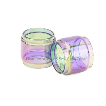 

2PCS Eleaf Rotor Tank 5.5ml Rainbow Expansion Glass Tube Replacement