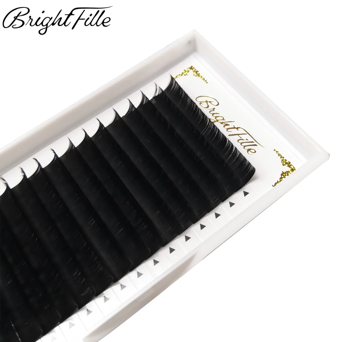 

18 Rows False Lashes Extensions 1 case 8 to 15mm Length CD Curl Eyelashes Extension Cilia Lashes Extension for Faux Mink Lashes
