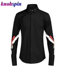 Европейская мода дизайн рубашка для мужчин длинный рукав тонкая Повседневная Женская сорочка homme бренд бизнес мужские рубашки больших размеров 4XL Camisas
