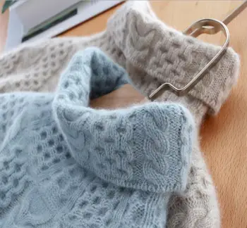 

2020 winter autumn women Knitted Turtleneck Sweater Casual Soft High-necked Jumper Fashion Slim Femme Elasticity Pullovers