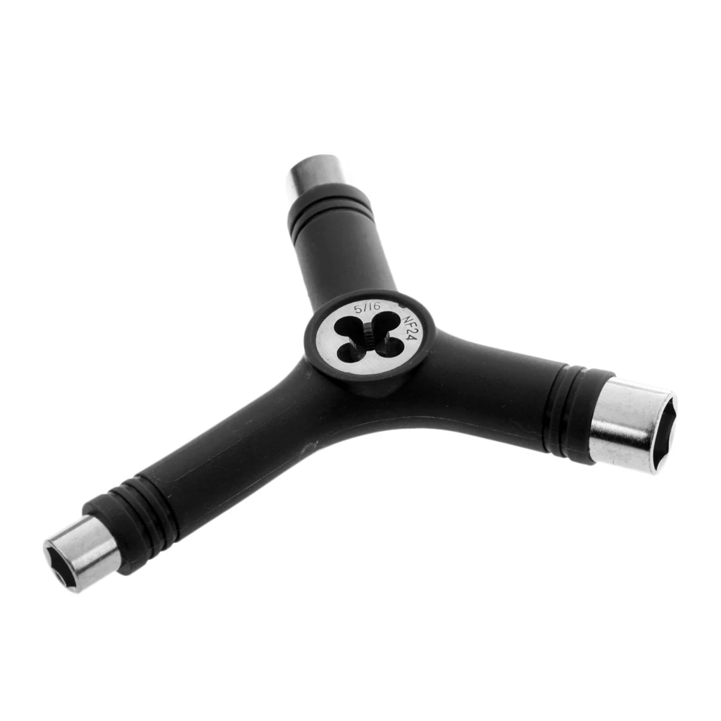 Blue or Black Skate Tool Skateboard Tool Y-tool Aluminium Alloy All In One Tool