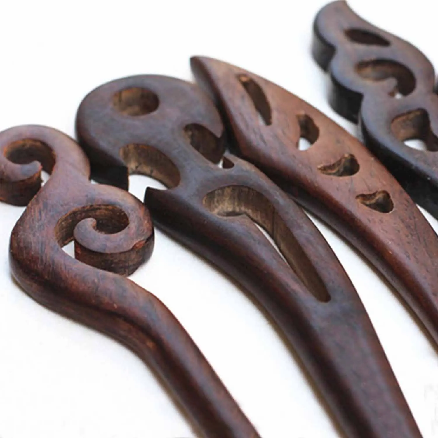 Chinese Hanfu Cheongsam Hair Stick Classical Vintage Sandalwood Wood Hair Sticks Boutique Carve Hairpins Styling Tools