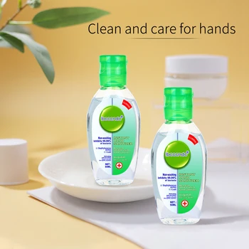 

50ml Antibacterial Hand Sanitizer Gel Anti-Bacteria Moisturizing Liquid Disposable No Clean Waterless Travel Portable Hand Gel