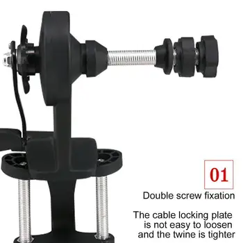 

New Portable Fishing Line Winder Spooler Machine Multi-Function Fast Spin Tools XD88 Reel B2H2