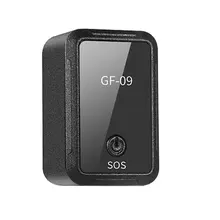 Mini véhicule avec fonction GPS et suivi à distance magnétique, dispositif de suivi en temps réel, localisateur Wifi + lbs + agps, application micro, commande vocale, GF 09 