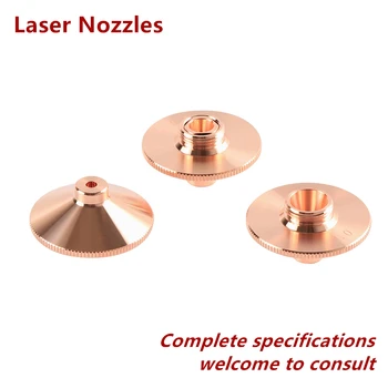 

Laser Nozzles Single Double Layer Dia.28mm Caliber 0.8 - 4.0 for FIBER Laser Cutting Head
