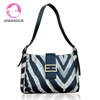 

Fasion Leather Bags Women 2020 New Chain Crossbody Shoulder Bag Designer Handbags High Quality Zebra Female Satchel Bag