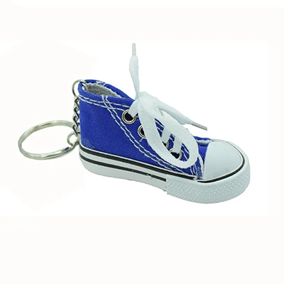 Electric vehicle foot support Bicycle foot support Motorcycle foot support Side Kickstand Stand Mini shoes Shoe key chain blue