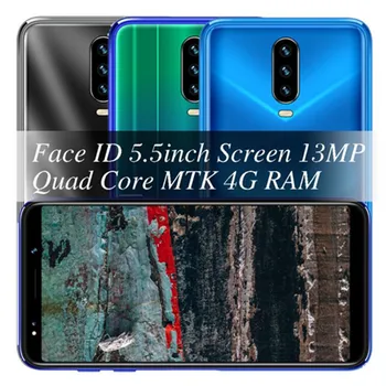 

C9 Pro quad core smartphones 4G RAM 64G ROM 13MP Android mobile phones face ID unlocked celulars Fast shipping Global version