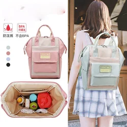 Organisateur de Sacs À Dos À Langer Momie Portable Sac Léger et Grande Capacité Décontracté Double Épaule Maternelle Bébé Sac Étanche 