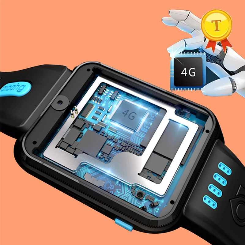 Лучшие продажи 4G lte Детские умные часы gps GPS wifi трекер hd камера видео звонки