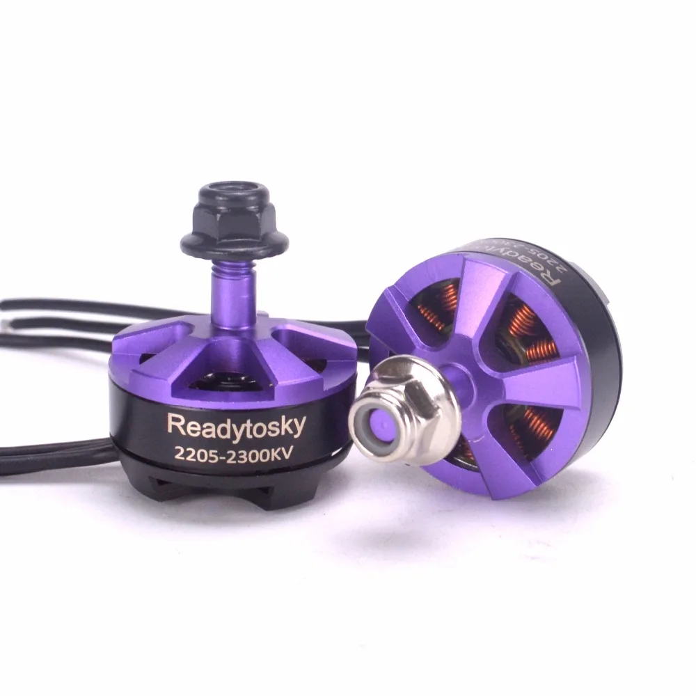 

Readytosky 2205 2300KV Brushless Motor 3-4S CW CCW brushless motor for QAV-X 214 Martian II 220mm FPV Racing Drone Quadcopter