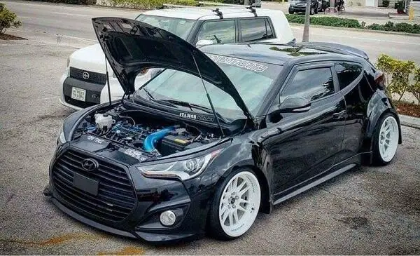 For Hyundai Veloster 2011 2018 Car Front Hood Bonnet Modify Gas Struts Lift Support Shock Damper Absorber Strut Bars Aliexpress