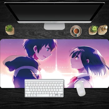 

mousepad Anime girl Large Size Mouse Pad XXL Gamer Non-slip Rubber Pad Game Pad Keyboard Gaming Laptop PC Desk Mat 90x40