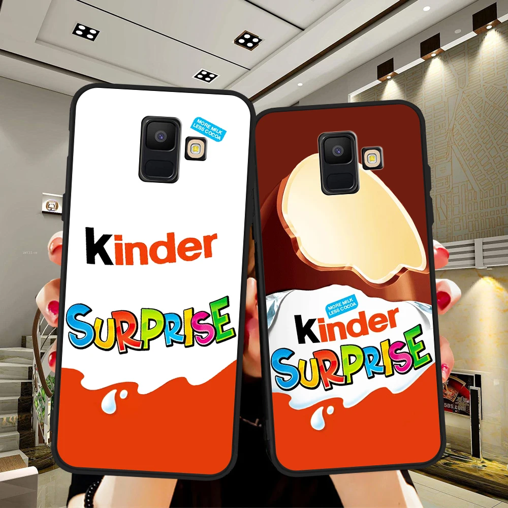 Шоколадные конфеты Kinder Joy яйцо сюрприз чехол для Samsung Галактики A3 A5 A6 A7 A8 A9 A10 A30 A40 A50