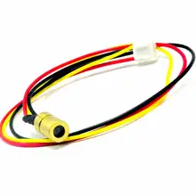 

980nm 30mW Infrared IR Laser Dot Diode Module w/ TTL 0-15KHz 5V DC 8x13mm